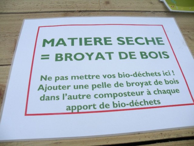 Inauguration de 2 sites de composteurs