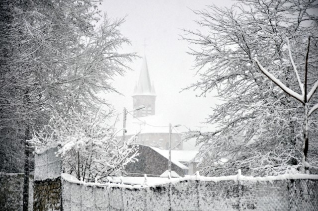 Neige et soleil