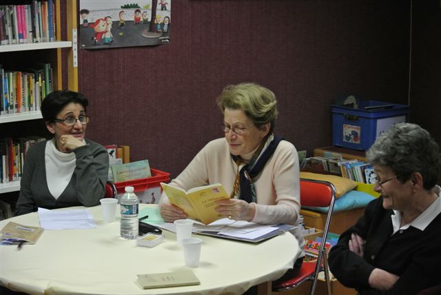 Soirée à la bibliothèque avec Jacqueline Chevallier