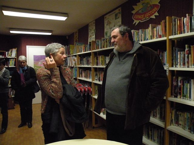 Soirée à la bibliothèque avec Jacqueline Chevallier