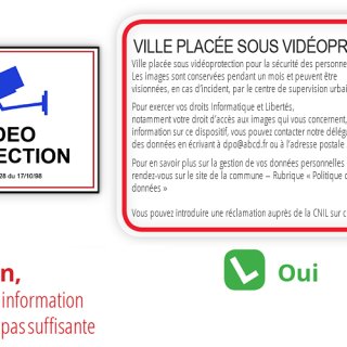 Eléments sur le cadre juridique de la vidéosurveillance