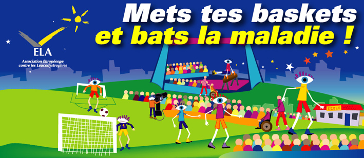 « Mets tes baskets et bats la maladie » à Coye la Forêt