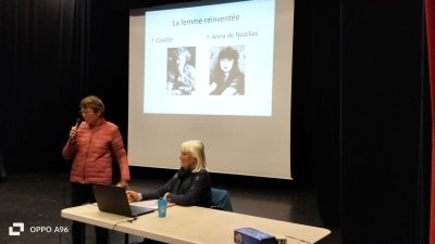 La Sylve : conférence sur COLETTE et Anna de NOAILLES