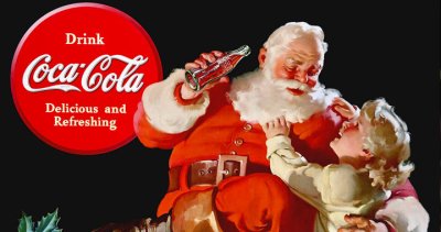 Pas vert du tout, le Père Noël !