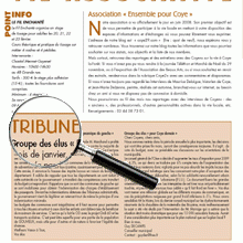 Tribune libre de la Lettre de Coye-la-Forêt - février 2009