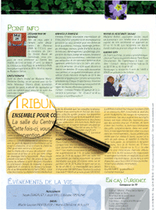 Tribune libre de la Lettre de Coye-la-Forêt - avril 2009