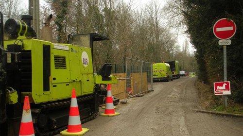 Un nouveau collecteur pour assainir les eaux usées de La Vallée de la Thève