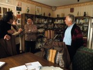 Jean-Marie Delzenne dans son atelier