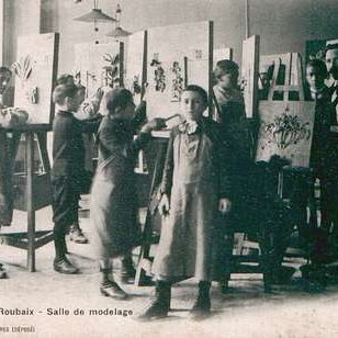 Jean-Marie Delzenne dans son atelier