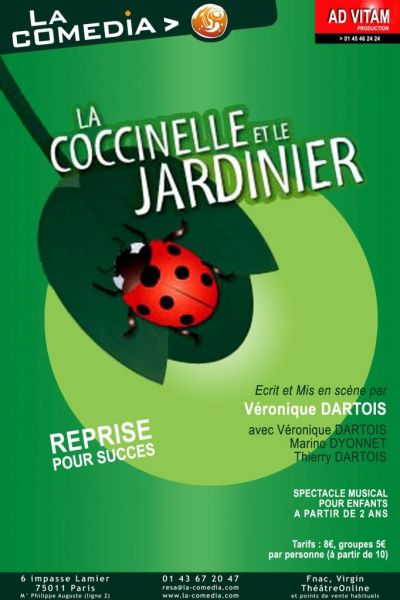 LA COCCINELLE ET LE JARDINIER