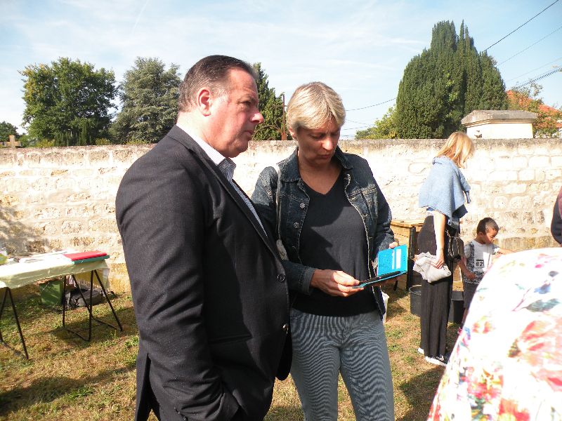 Inauguration de 2 sites de composteurs