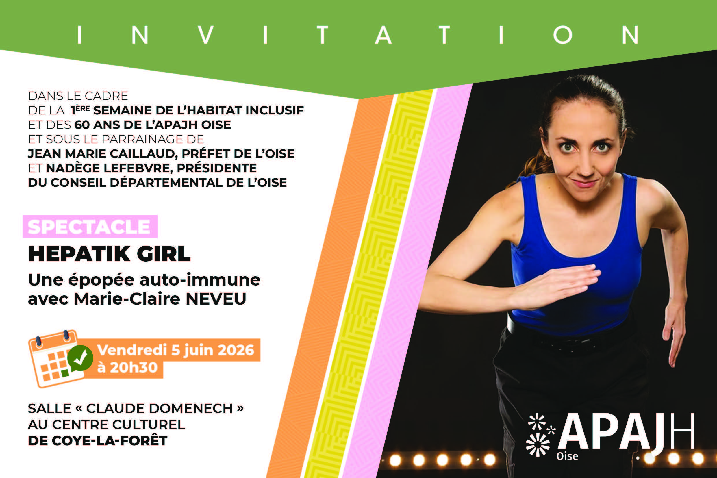 HEPATIK GIRL à Coye-la-Forêt : humour et habitat inclusif avec l’APAJH Oise