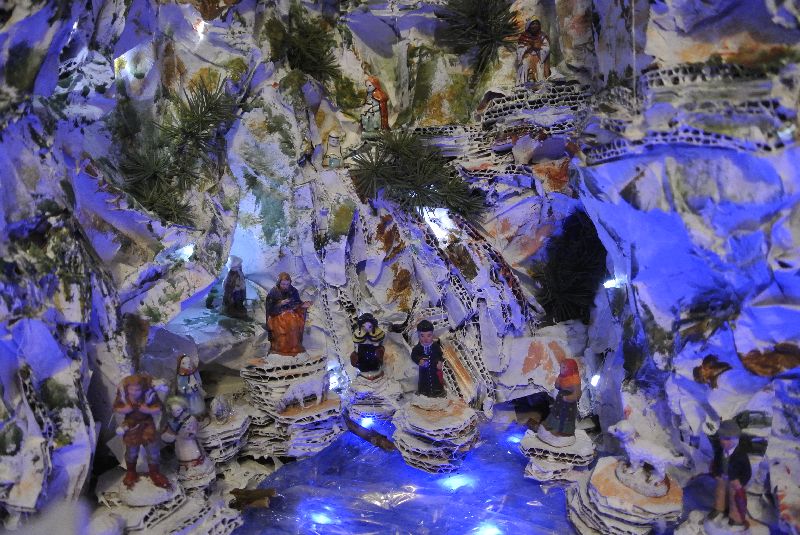 À Bonifacio, la crèche de Paul