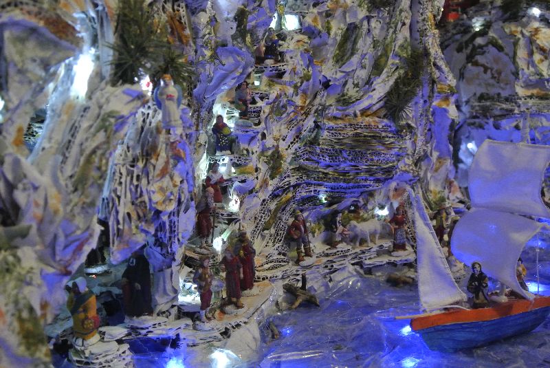 À Bonifacio, la crèche de Paul