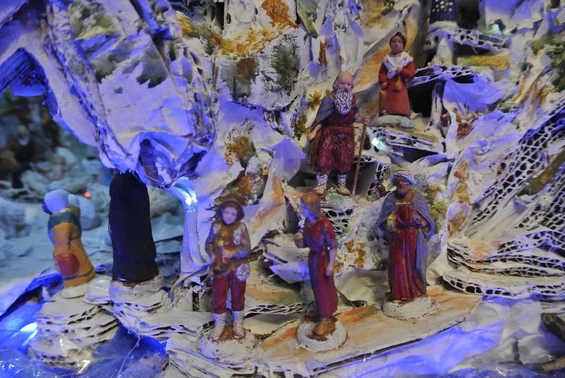 À Bonifacio, la crèche de Paul