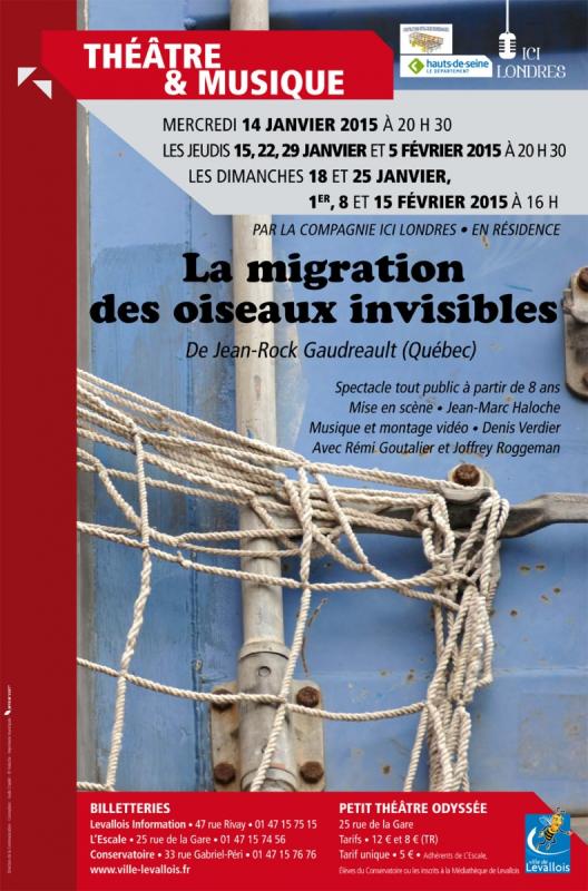 LA MIGRATION DES OISEAUX INVISIBLES De Jean-Rock Gaudreault