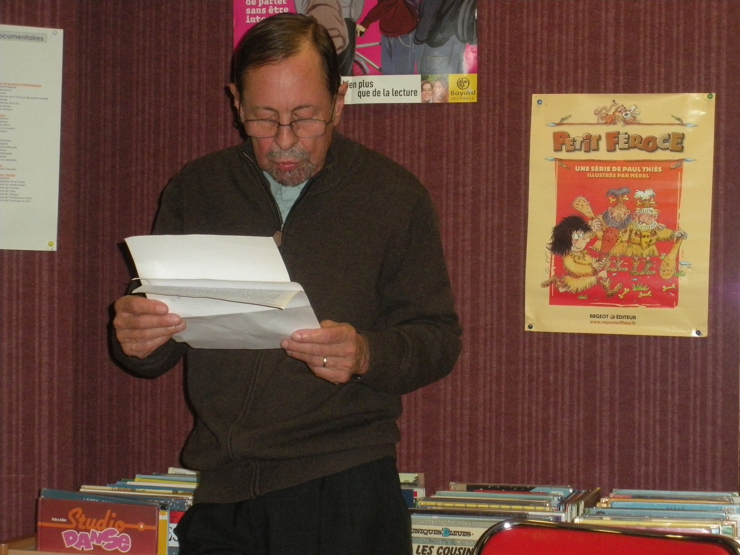 LOUIS-FERDINAND CELINE A LA BIBLIOTHEQUE