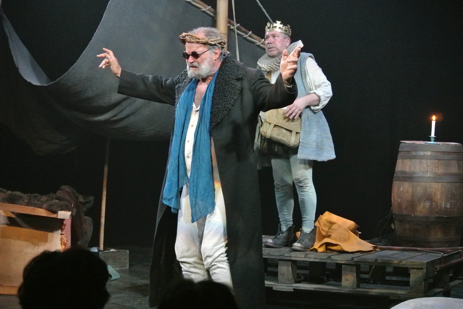 LEAR ET SON FOU  D'André Benedetto