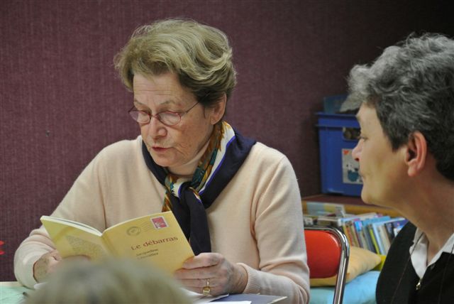 Soirée à la bibliothèque avec Jacqueline Chevallier