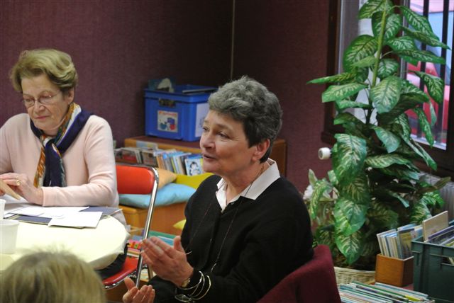 Soirée à la bibliothèque avec Jacqueline Chevallier