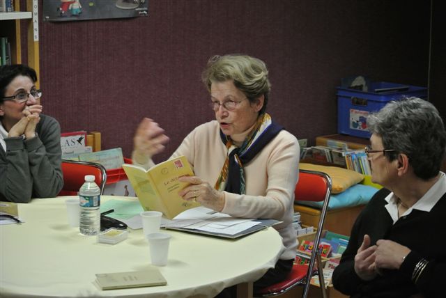 Soirée à la bibliothèque avec Jacqueline Chevallier