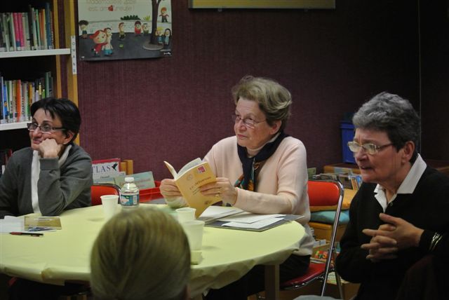 Soirée à la bibliothèque avec Jacqueline Chevallier