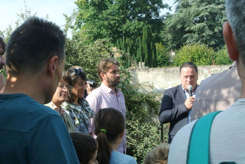 Inauguration de 2 sites de composteurs