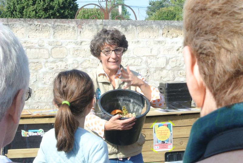 Inauguration de 2 sites de composteurs