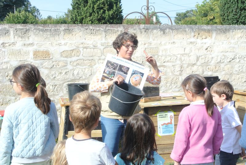 Inauguration de 2 sites de composteurs