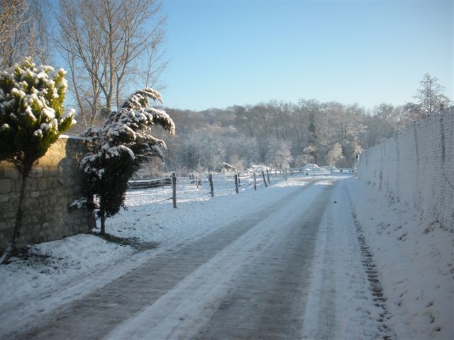 Neige et soleil
