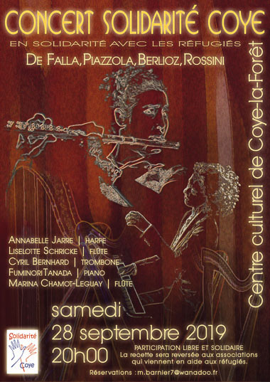 Concert Solidarité Coye - 28 septembre 2019