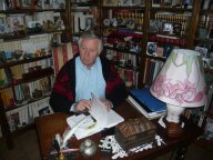 Jean-Marie Delzenne dans son atelier