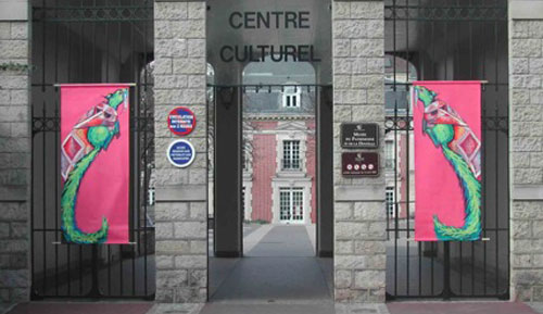 Les bannières du 30e festival théâtral de Coye-la-forêt